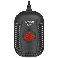 森森乌龟加热棒低水位迷你超短电加热器自动恒温小型鱼缸加温棒过冬器 50W低水位乌龟加热棒（离水断电超温保护）