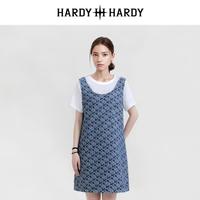 HARDY HARDY 2025百搭休闲减龄无袖中长款连衣裙女牛仔吊带背心裙子