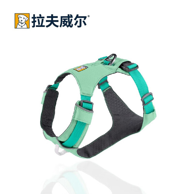 拉夫威尔 RUFF WEAR 嗨轻狗狗胸背带牵引绳 鼠尾草绿/雾森绿 XXXS