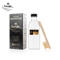 莎菲雅 SAPHIR 黑金绒皮清洁液 麂皮鞋清洁剂 100ml 透明