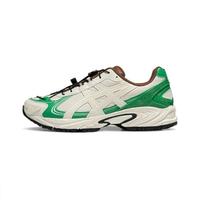ASICS 亚瑟士 运动老爹鞋男鞋女鞋透气复古时尚跑鞋 GEL-KAHANA TR V4 米白色/绿色 40