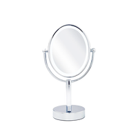 KOIZUMI 小泉成器 KBE3110 化妆镜 双面台式放大镜 补光 白