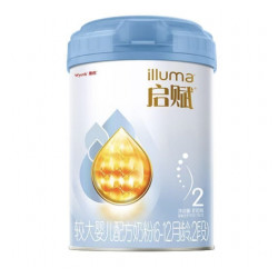 illuma 启赋 蓝钻系列 较大婴儿奶粉 国行版 2段 810g