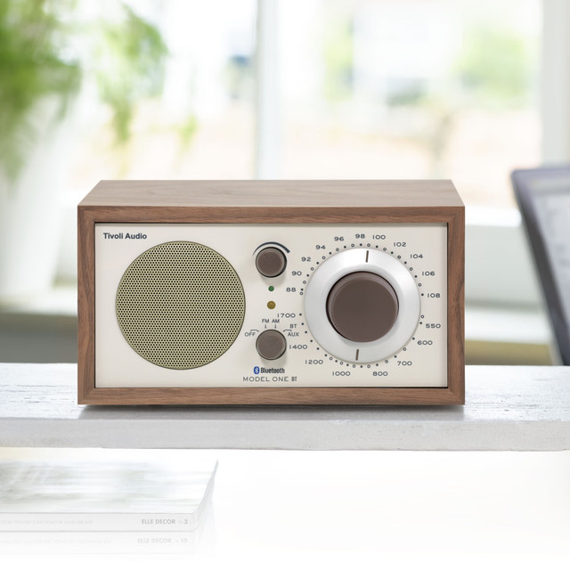 Tivoli Audio 流金岁月 Model One BT 蓝牙音箱 胡桃木/米色