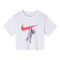NIKE 耐克童装女童短袖T恤夏季新款小童柔软舒适短袖T恤上衣