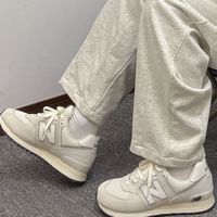 百亿补贴：new balance NB574系列 男女复古舒适百搭休闲低帮跑步鞋U574LS2