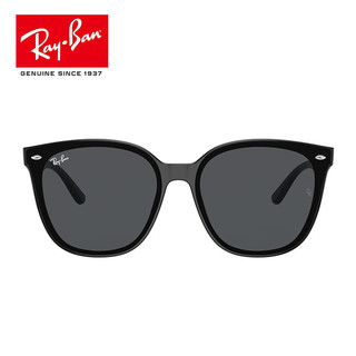 雷朋（Ray.Ban）太阳镜 时尚潮搭墨镜男女开车驾驶遮阳 0RB4423D 601/87 601/87-深灰色非偏光镜片-尺码66