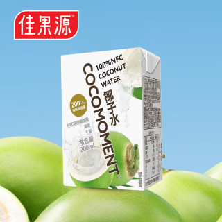 COCOMOMENT 佳农 椰子水饮料200ml*12盒