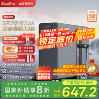 博乐宝 净水器家用厨下式RO反渗透瞬时1100G出水饮机 厨下家用净水机 3年反渗透直饮机长效滤芯净水器E10