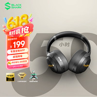 黑鲨 凤鸣头戴式游戏耳机 深度降噪高音质超长续航蓝牙5.4可折叠电竞包耳