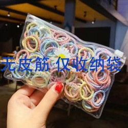 hellocandy 宝宝皮筋不伤发儿童小号头绳扎小啾啾拇指发圈婴幼儿女童发绳头饰
