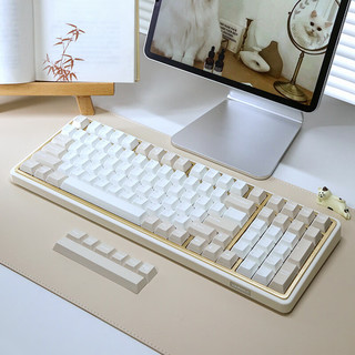阿米洛迷你洛系列 键盘 游戏键盘 办公键盘 便携键盘 Minilo 98Pro 星之砂99键 三模热插拔RGB Cherry静音红轴