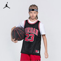 JORDANJordan耐克AJ童装男童篮球服背心 Nike23号儿童夏季透气无袖T恤