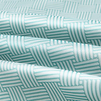 途波列凉感冰丝凉席碳光席空调软席冰丝席三件套 HT-思绪/薄荷绿-床席款 120cm*200cm /两件套 HT-素色-灰