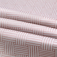 途波列凉感冰丝凉席碳光席空调软席冰丝席三件套 HT-思绪/树莓粉-床席款 120cm*200cm /两件套