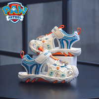 汪汪队童鞋儿童包头凉鞋夏季2025潮流小童网面镂空男童沙滩鞋 紫/果粉（天天） 28码