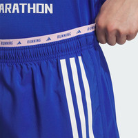 上海半程马拉松系列速干凉爽跑步短裤男春夏adidas阿迪达斯 皇家蓝 S