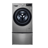 LG 双擎洗衣机13.5Kg双桶分区洗烘一体家用全自动内衣洗衣机13PWW
