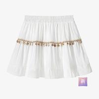 【青春减龄a字半身裙】2025夏装新女士小个子松紧腰俏皮短裙