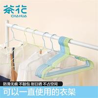 浸塑衣架成人家用无痕衣架子衣服架衣撑宿舍用晾衣架晒衣架
