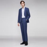 【可机洗易打理】男款舒适西装商务休闲外套正装修身西服男