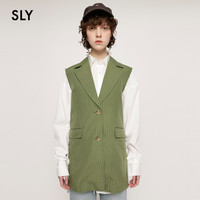 SLY 斯赖 2023夏季女西装背心夹克 030GSI30-280511