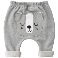 Minizone 婴儿休闲哈伦裤大pp裤春秋季宝宝男女童长裤外穿0-1-2岁