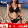 DK 女新款 bikini 性感三角比基尼 聚拢分体游泳装