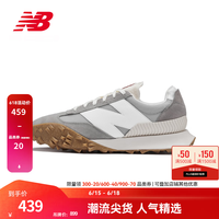 new balance XC72系列 中性休闲运动鞋 UXC72RF 灰色/米色 37