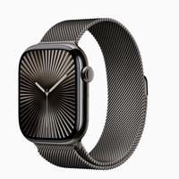 苹果 Apple Watch S10 蜂窝款 钛金属表壳 米兰尼斯表带 24年新款