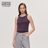 TEENIE WEENIE 美式复古水洗修身女士T恤