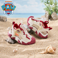 汪汪队立大功男童凉鞋2025夏季女童运动鞋沙滩鞋子透气单网鞋 蓝色阿奇 26码