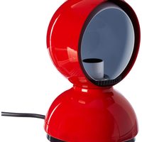 Artemide Eclisse 床头灯,红色