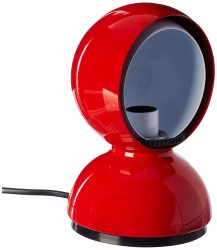 Artemide Eclisse 床头灯,红色