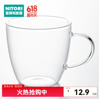 NITORI 宜得利 MC-04 玻璃杯 耐热 200ml 透明