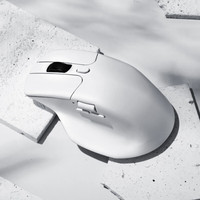 keychron渴创 M6 4K 无线鼠标 三模鼠标 鼠标无线 人体工学鼠标 双滚轮模式 专属Mac/Win宏驱动提供 M6 4K版 三模无线鼠标