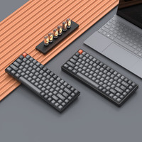 keychron渴创 K2Max 机械键盘  无线三模键盘 客制化键盘 Mac蓝牙键盘 QMK/VIA开源改键 适配游戏办公 黑色 K2Max 不可插拔 白光 香蕉轴
