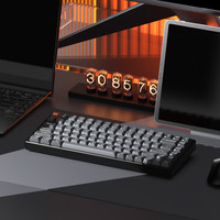  Keychron 无线三模 机械键盘  单色背光 红轴 黑色