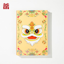 广东省博物馆 狮狮如意民族服饰精装笔记本记事本手账学生办公用品