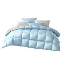 富安娜雁鸭绒被高绒子加厚保暖羽绒被四季被1.8米冬厚被1.5米被芯