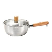 卡罗特雪平锅316L不锈钢奶锅辅食锅小锅婴儿宝宝无涂层煮面锅汤锅