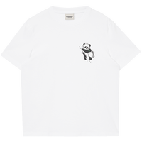 JACK&JONES 杰克琼斯 罗纹圆领熊猫图案短袖T恤
