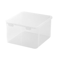 文心拾年 BN-3618-2 手机壳收纳盒 中号（约放18个） 透明 防尘 带盖子