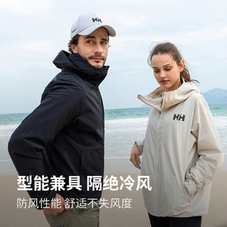 哈雷汉森HELLY HANSEN/HH 25春男款轻量户外防风防泼水透气连帽夹克外套