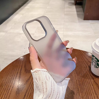 韵宁 超薄PC磨砂磁吸 iPhone15Pro手机壳 优雅黑 PC