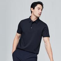 EMZ 含桑蚕丝防水防污面料 男士短袖POLO衫