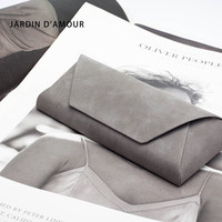 Jardin d'amour 眼镜盒 便携太阳镜磁铁扣包 灰色
