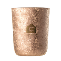 霸王茶姬(CHAGEE)东方器系列「纯钛杯」双层隔热高颜值锁鲜敞口泡茶杯子金色