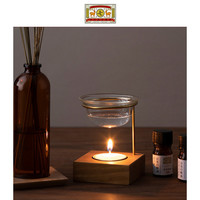 中川政七商店 香薰炉 耐热玻璃樱木熏香灯 室内精油香炉 中川政七商店日本