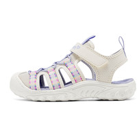 Skechers斯凯奇小护甲儿童户外运动包头凉鞋水陆防滑耐磨溯溪鞋